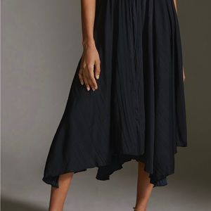 Flowy, A Line Skirt with pockets